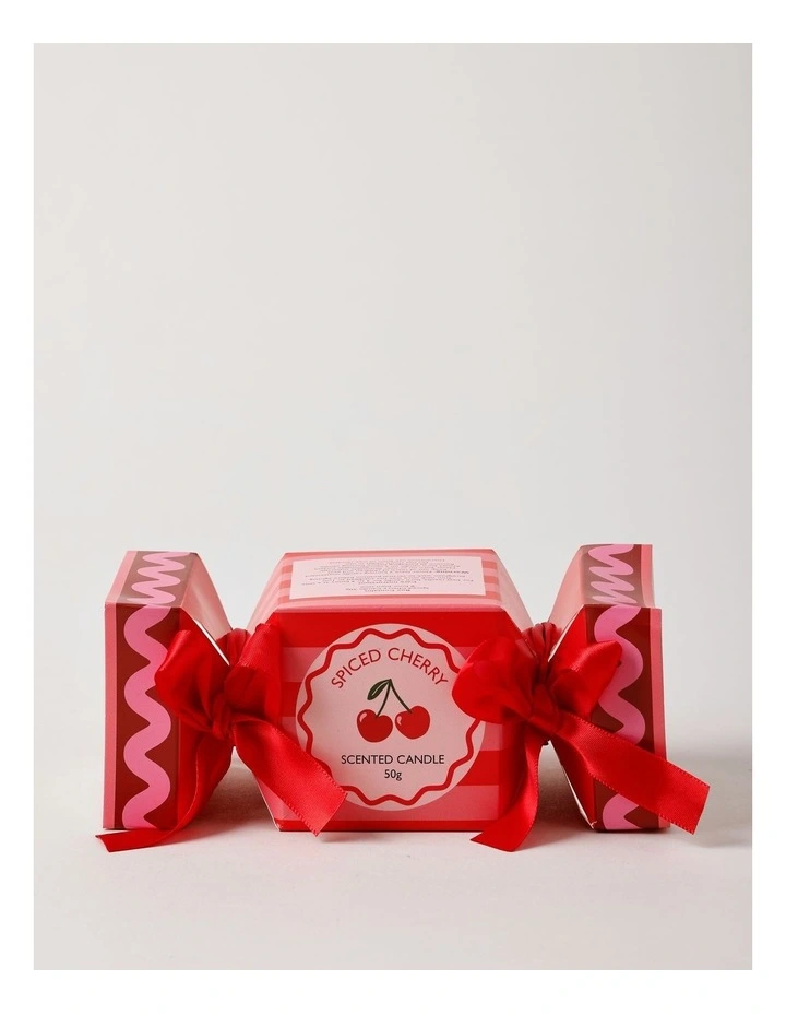 Holiday Magic Cherry Candle 50g in Pink image 3
