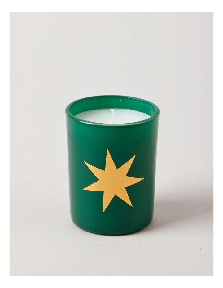 Holiday Magic Peppermint Frost Candle 50g in Green image 2