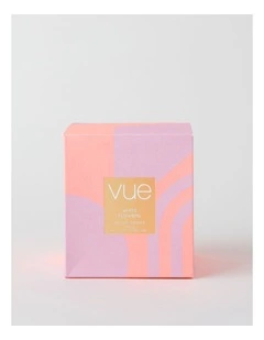 Tinted Candle 400g in White Flower