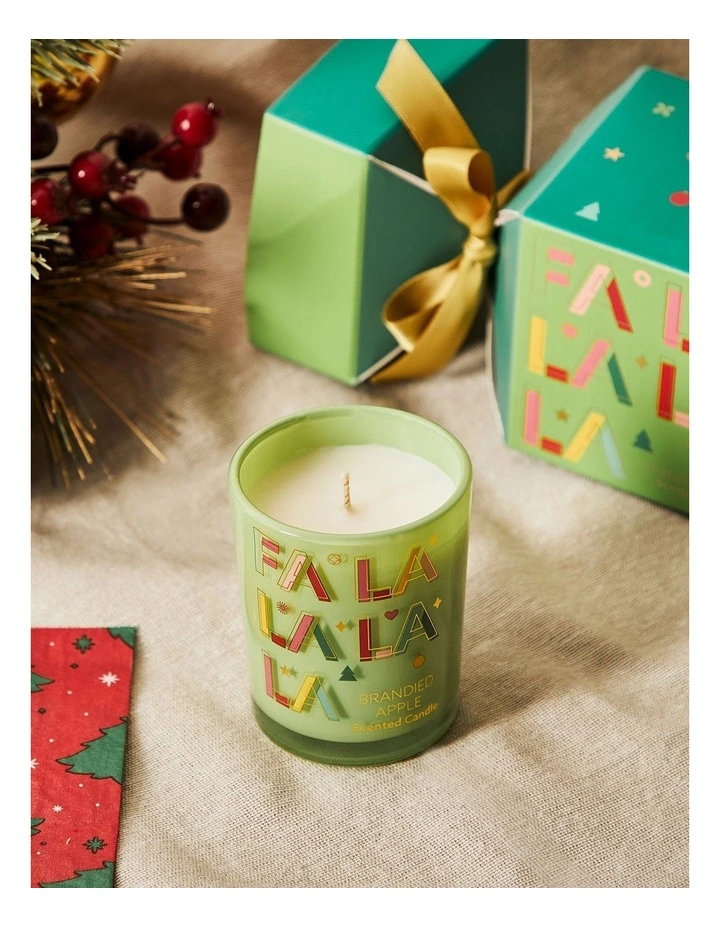Bon Bon Candle Brandied Apple In Green 50G image 2