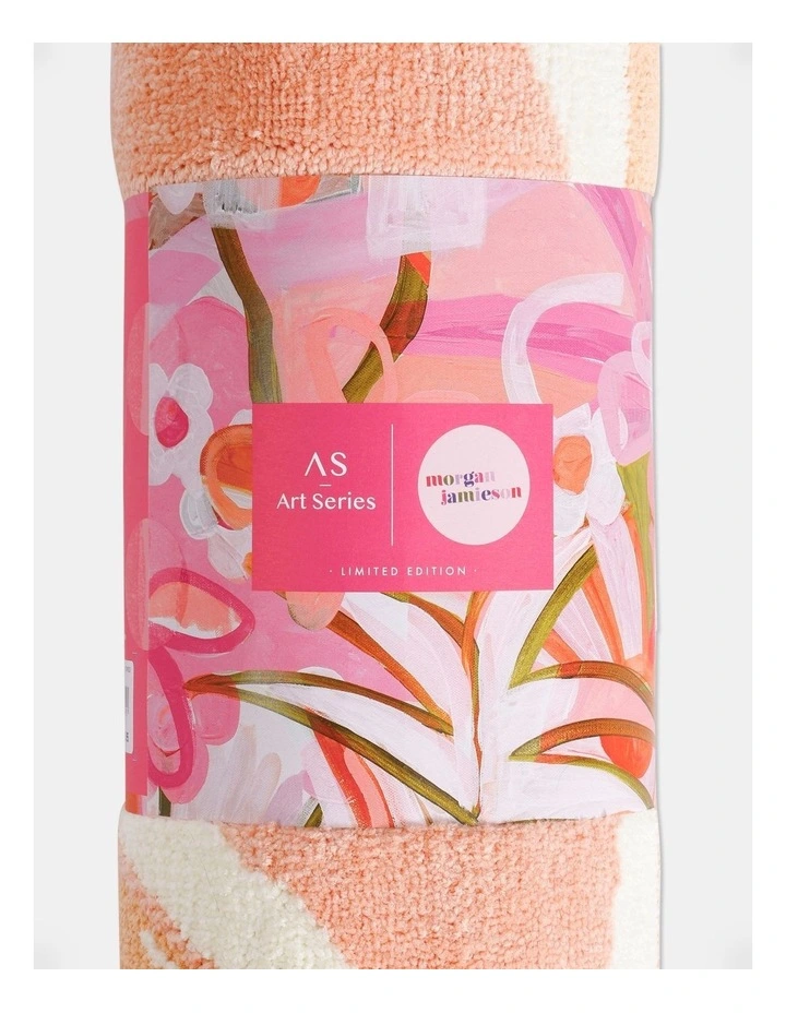 Intergalactic Landscape Printed Rug 160x230cm in Pink image 4