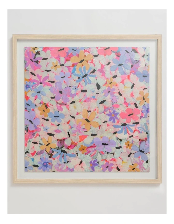 Haze II Wall Art 90x80cm in Multicolour image 1