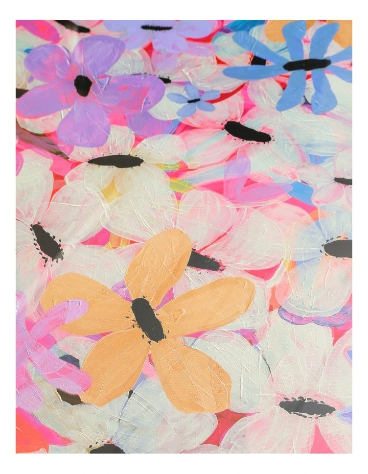 Haze II Wall Art 90x80cm in Multicolour image 3