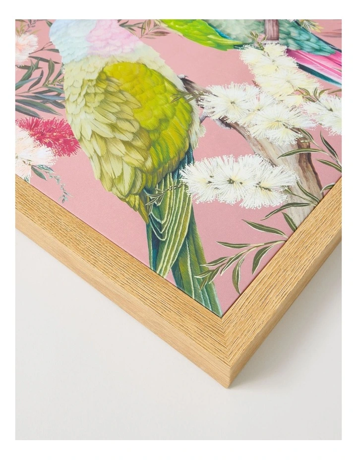 Lauren Stringini Princess Parrot Wall Art 50 x 50cm image 2