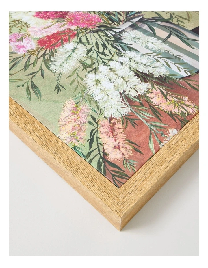 Lauren Stringini Bottlebrush Still Life Wall Art 56 x 80cm image 2
