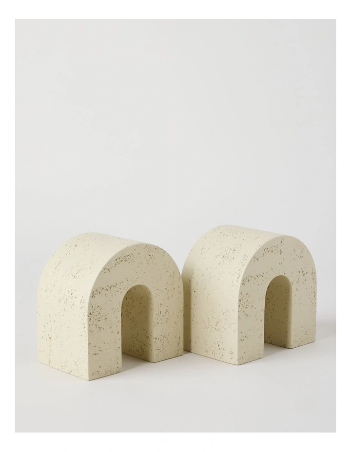 Alca Set of 2 Stone Bookends image 3