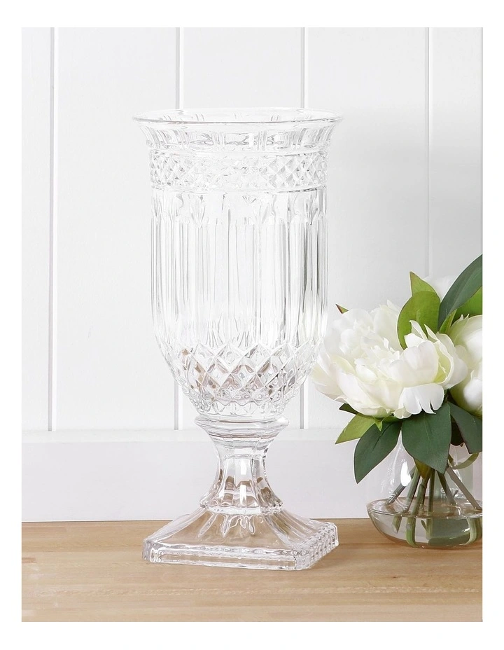 Alcot Glass Vessel Large 32cm in Clear image 2