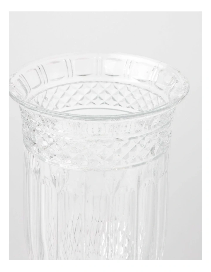 Alcot Glass Vessel Large 32cm in Clear image 3