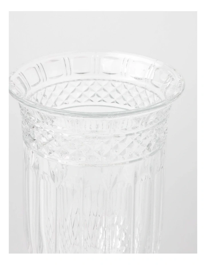 Alcot Glass Vessel Large 32cm in Clear image 4