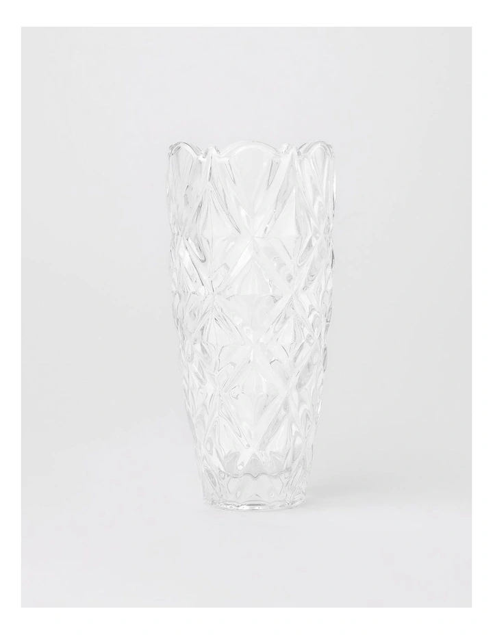Aurora Vase Small 25cm in Clear image 1