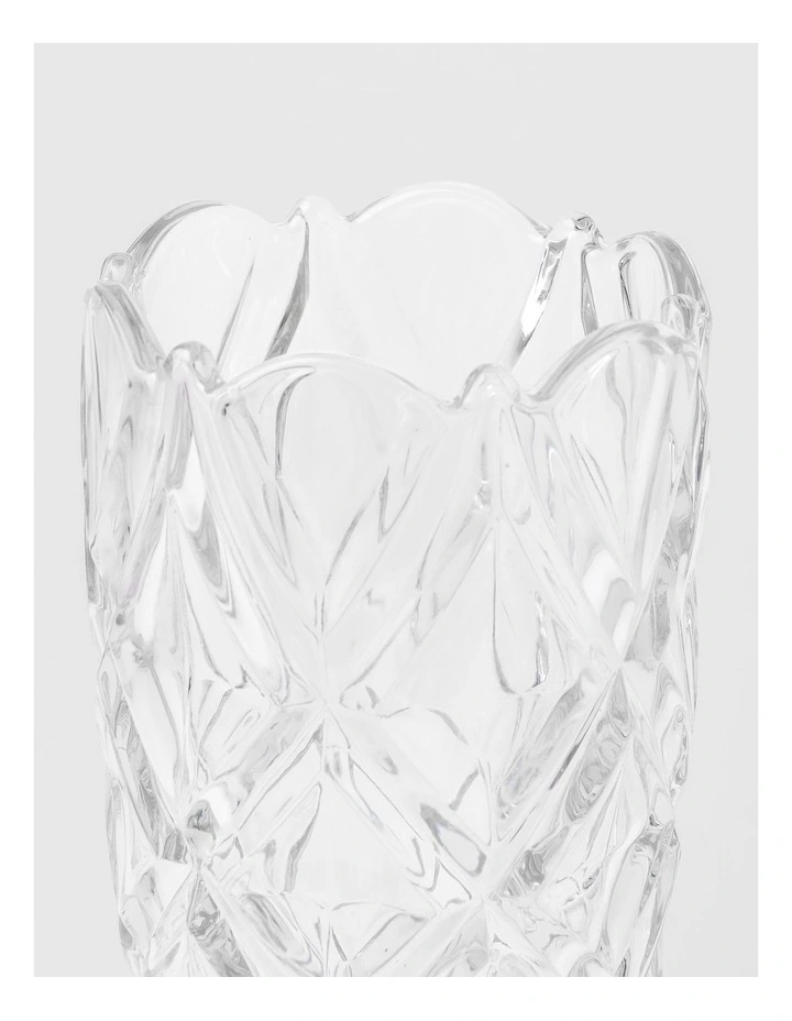 Aurora Vase Small 25cm in Clear image 4