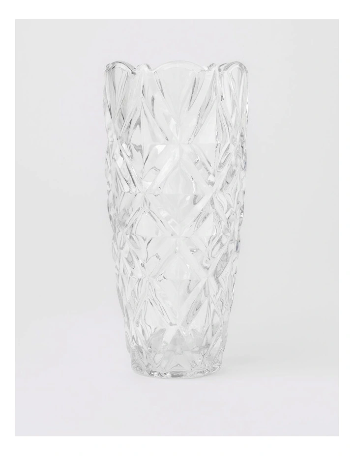 Aurora Vase Large 30cm in Clear image 1