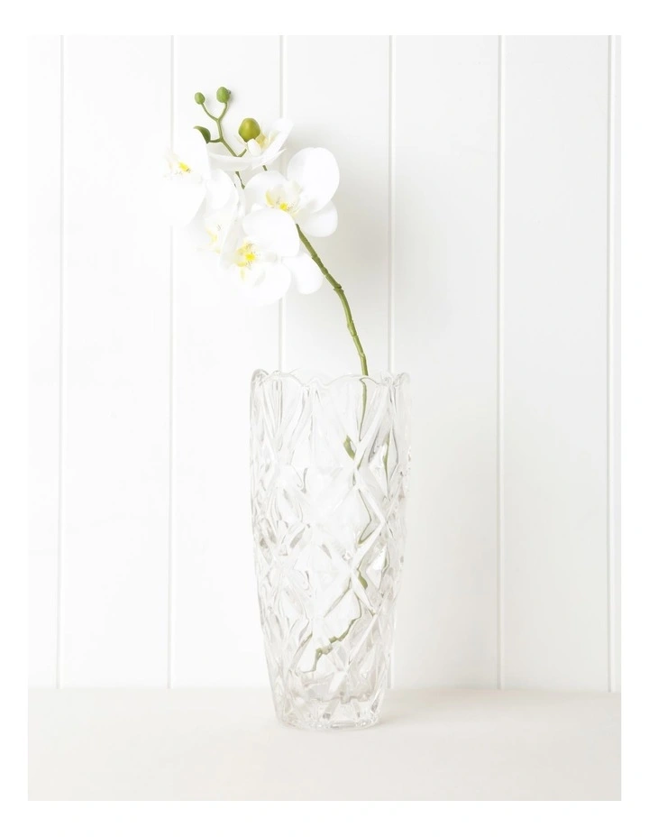 Aurora Vase Large 30cm in Clear image 3