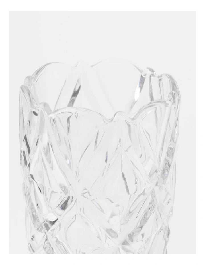 Aurora Vase Large 30cm in Clear image 3