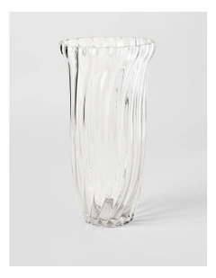 Elsie Vase 30cm in Clear