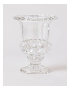 Alcot Glass Vessel Small 22cm in Clear