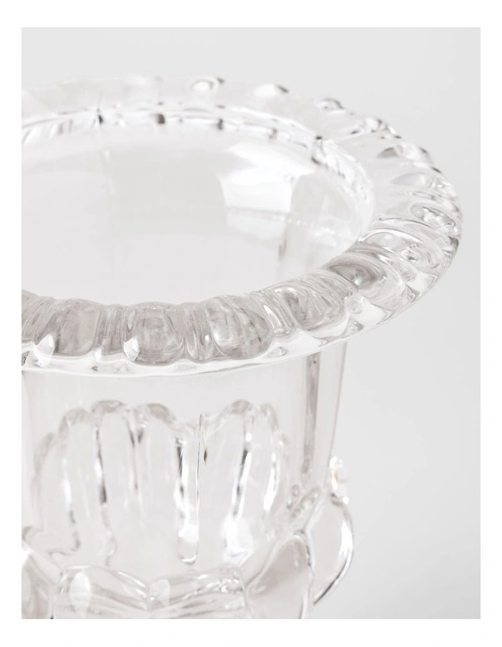 Alcot Glass Vessel Small 22cm in Clear image 3