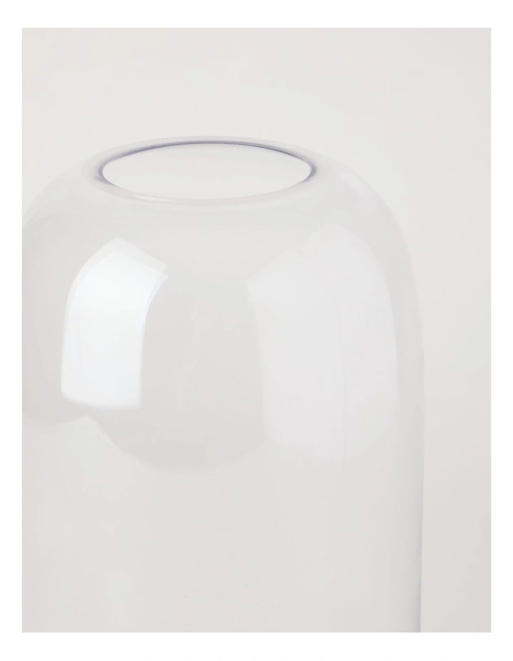 Glass Vase 26.7cm in Clear image 3