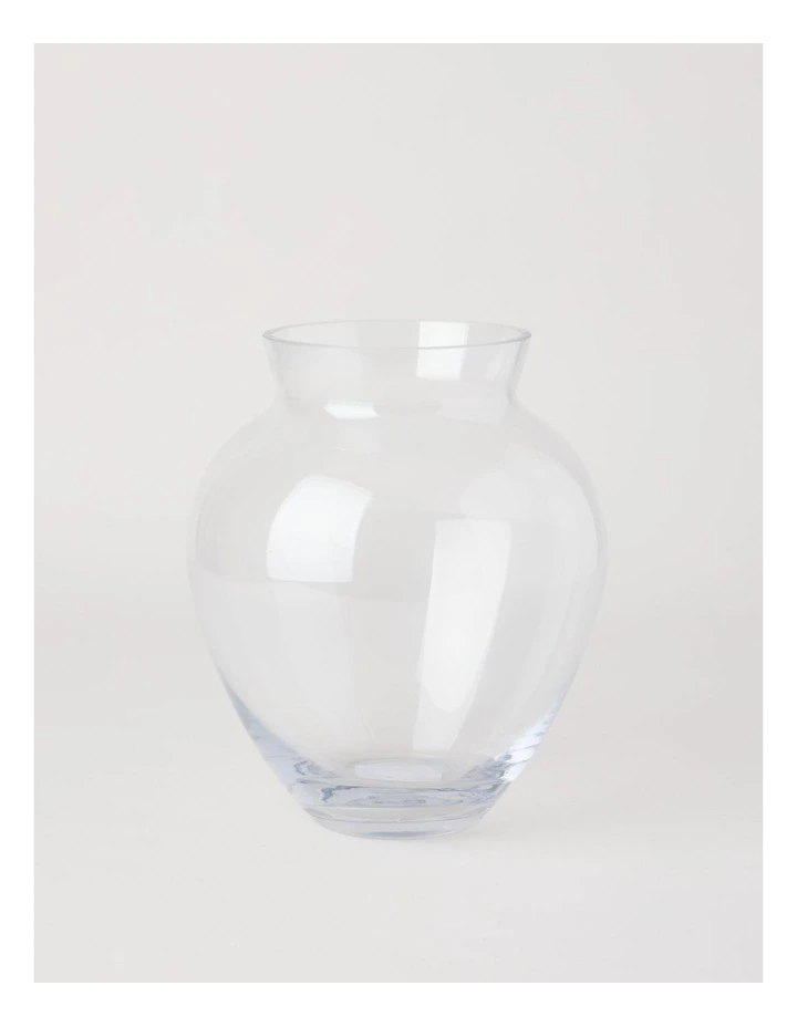 Vase 30cm in Clear image 1