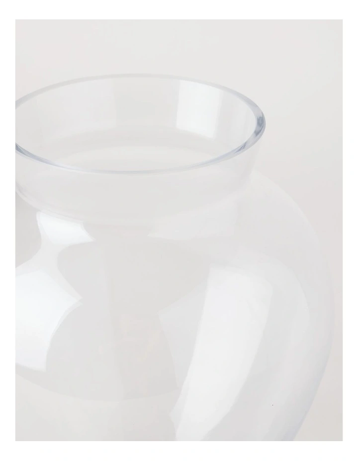 Vase 30cm in Clear image 3