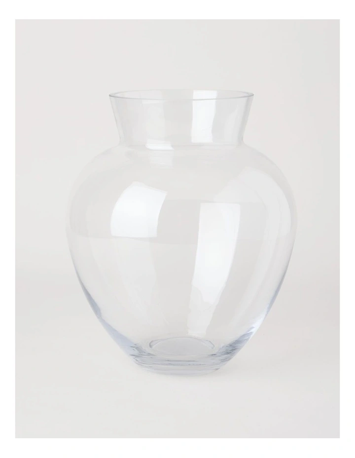 Vase 35cm in Clear image 1