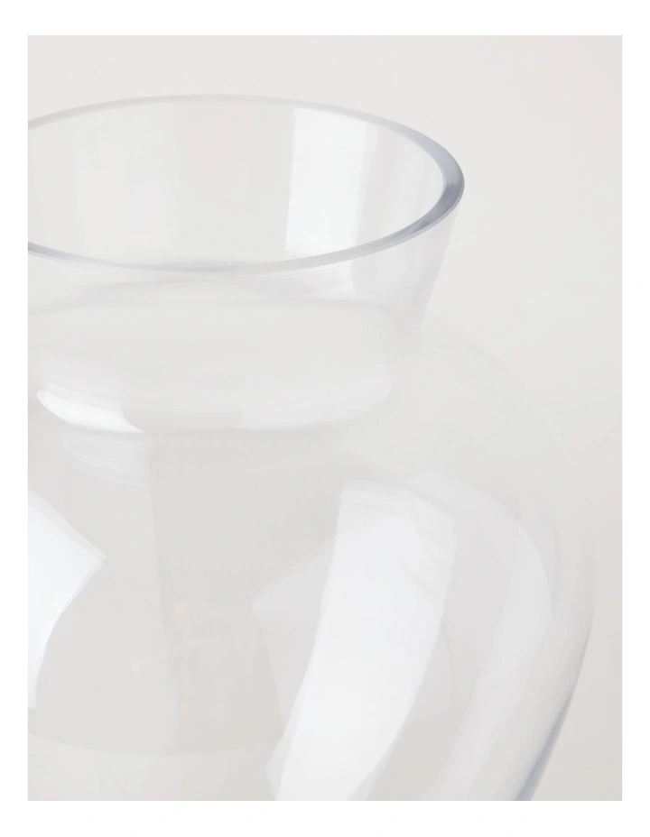 Vase 35cm in Clear image 3