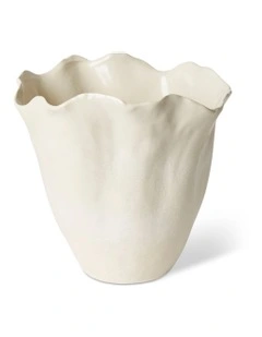 Emaline Vase in Cream
