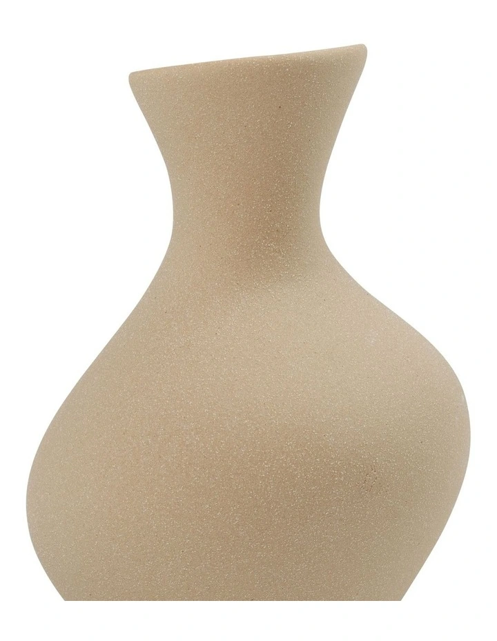 Odell Nomad Vase 12.5x18cm in Oatmeal image 3
