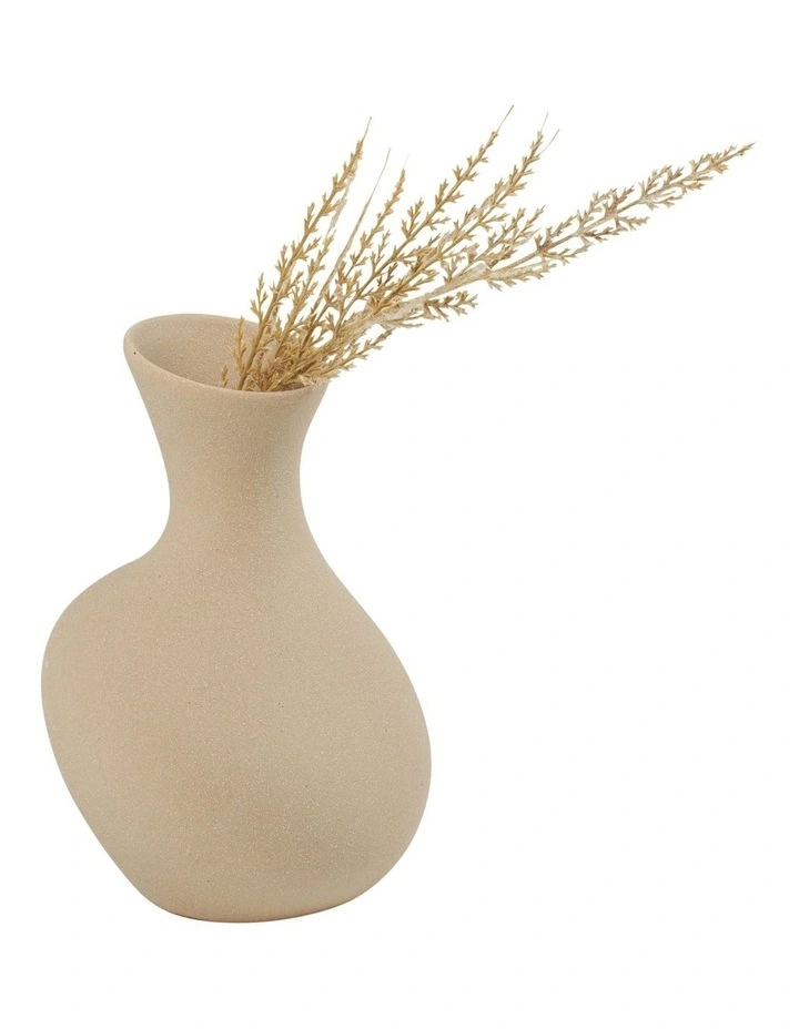 Odell Nomad Vase 12.5x18cm in Oatmeal image 4