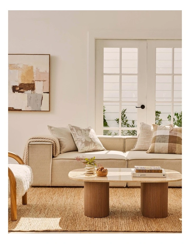 Fossil Bud Vase Short D13x10.4cm in Taupe image 3