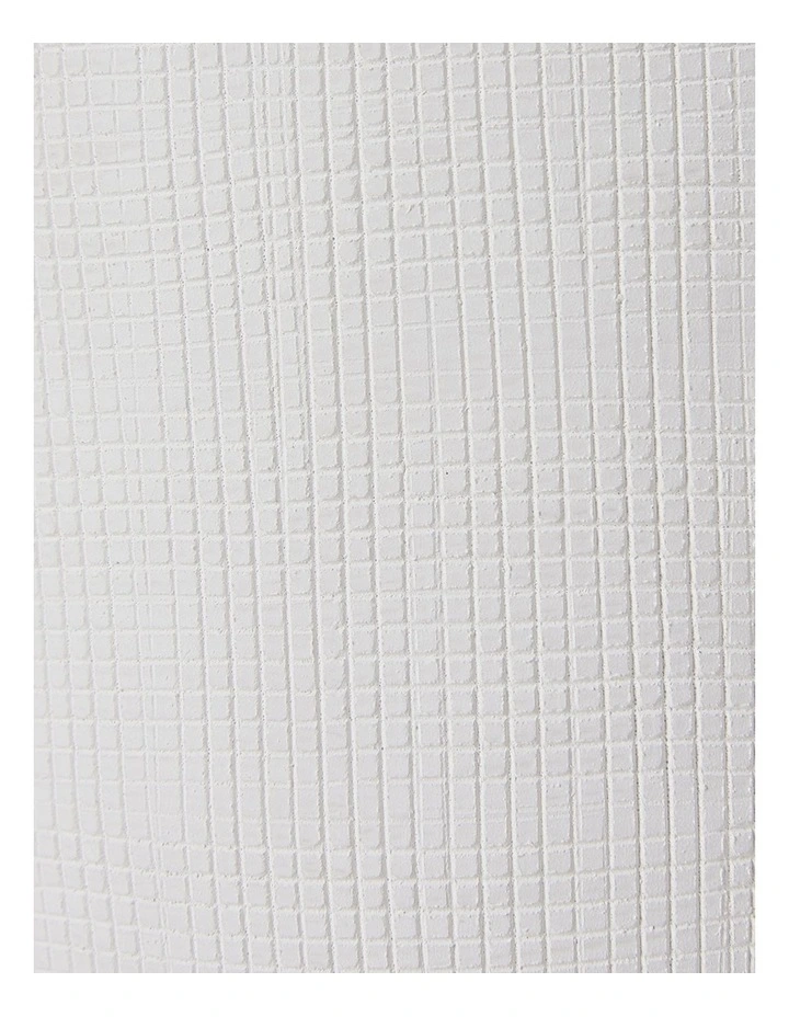 Nelson White Textured Vase Medium D18xh45cm image 3
