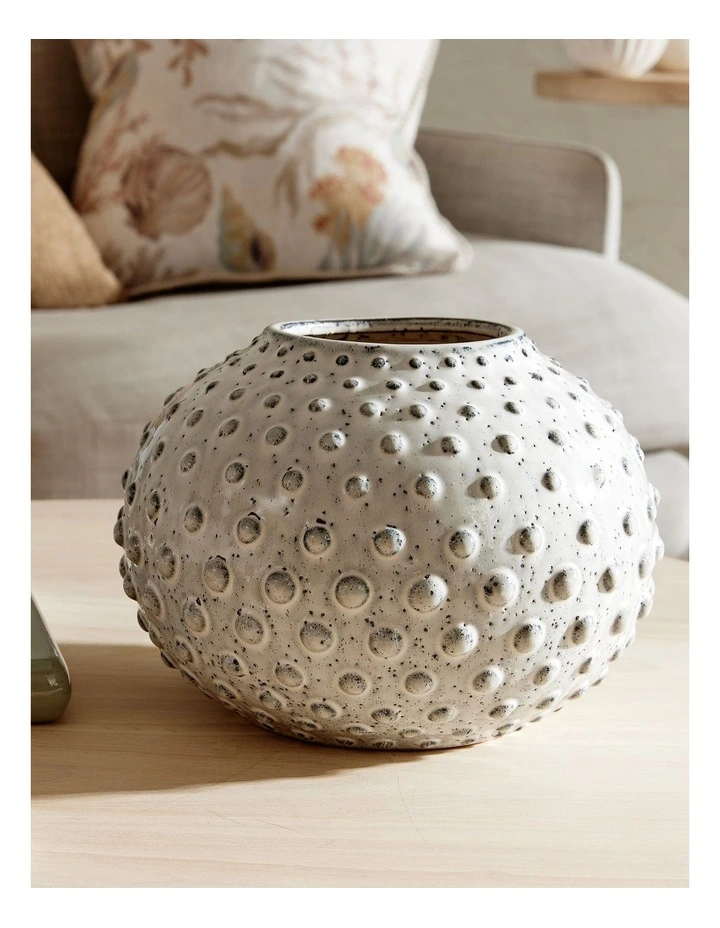 Nixon Ceramic Grey Vase D24.5XH18cm image 2