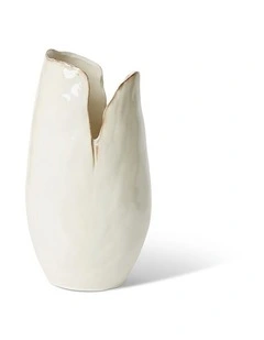 Elme Living Gaia Vase White 36