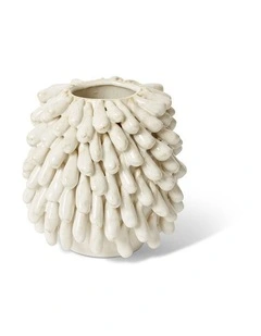 Elme Living Petra Vase Mini Ivory 16
