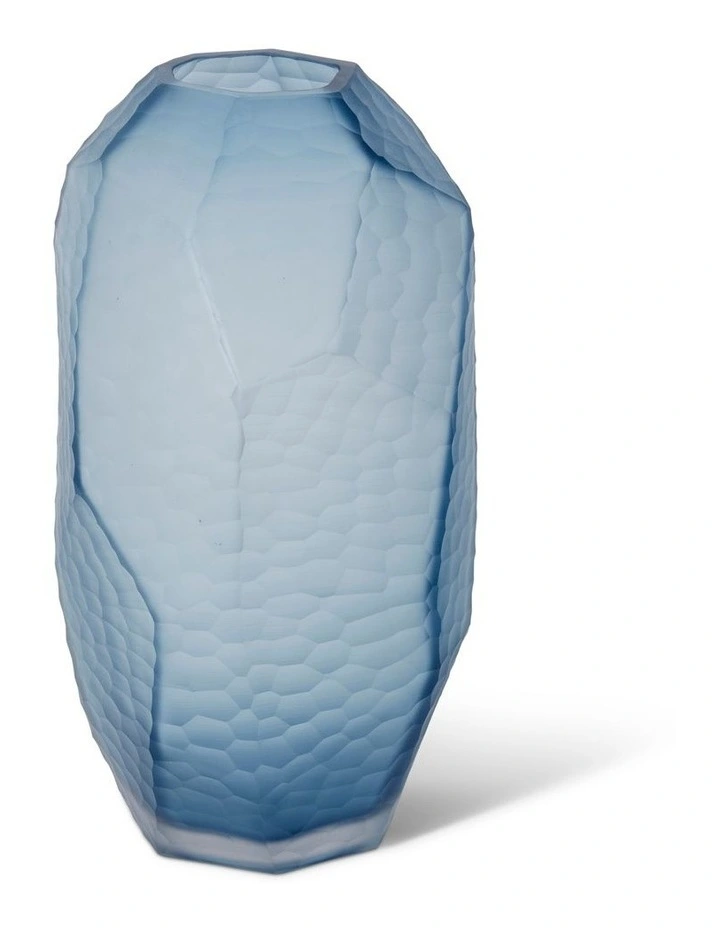 Rufus Vase 35cm in Blue image 1