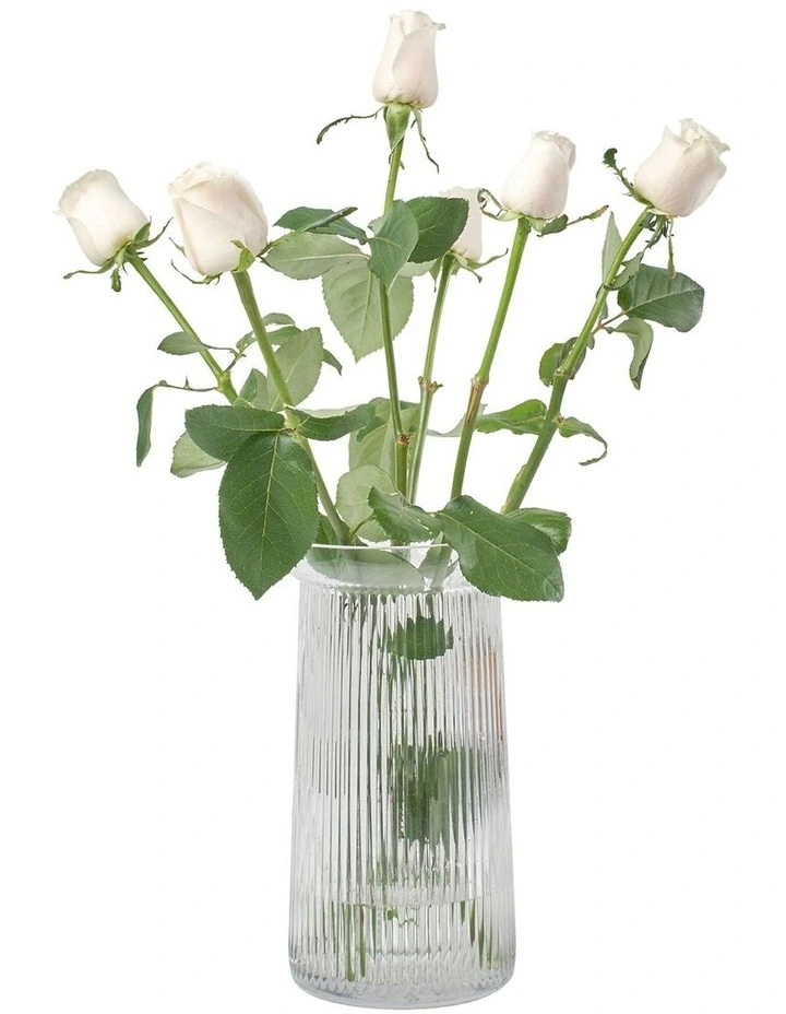 Gallery Evelyn Vase 15x28cm in Clear image 3