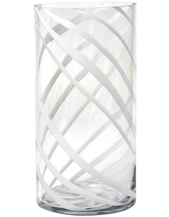 Gallery Sylvie Vase 15x30cm in White