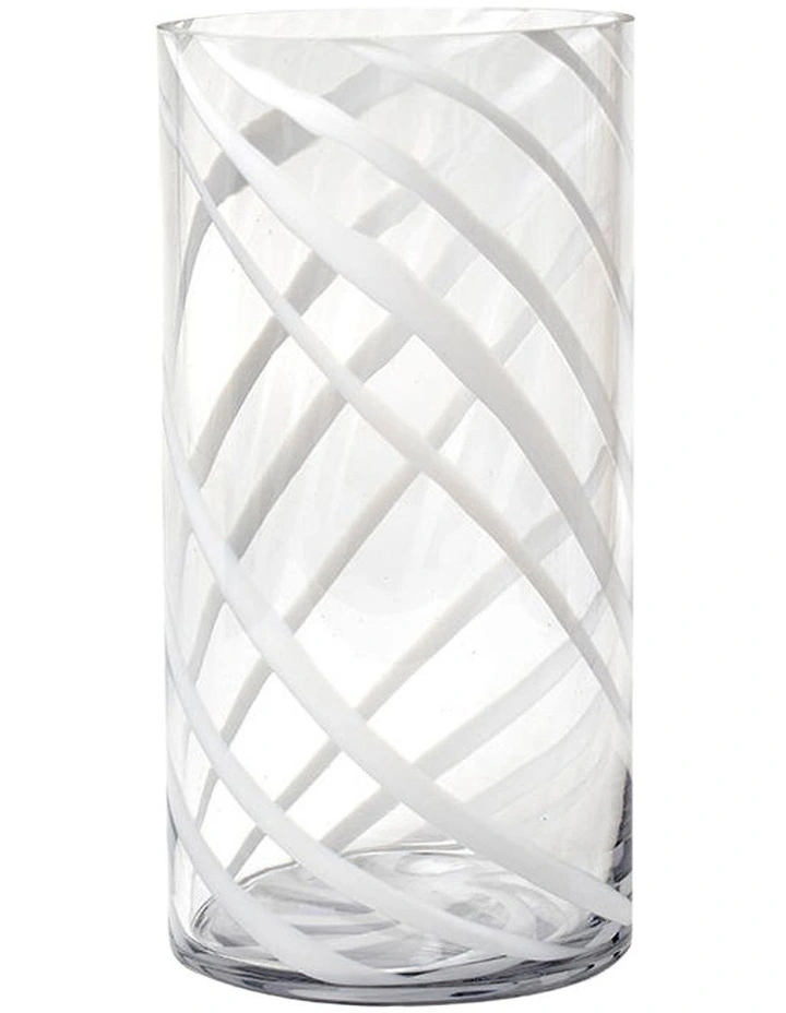 Gallery Sylvie Vase 15x30cm in White image 1