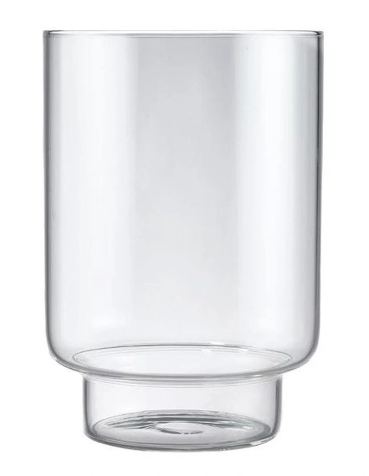 Sora Hurricane Vase 22cm in Clear image 1