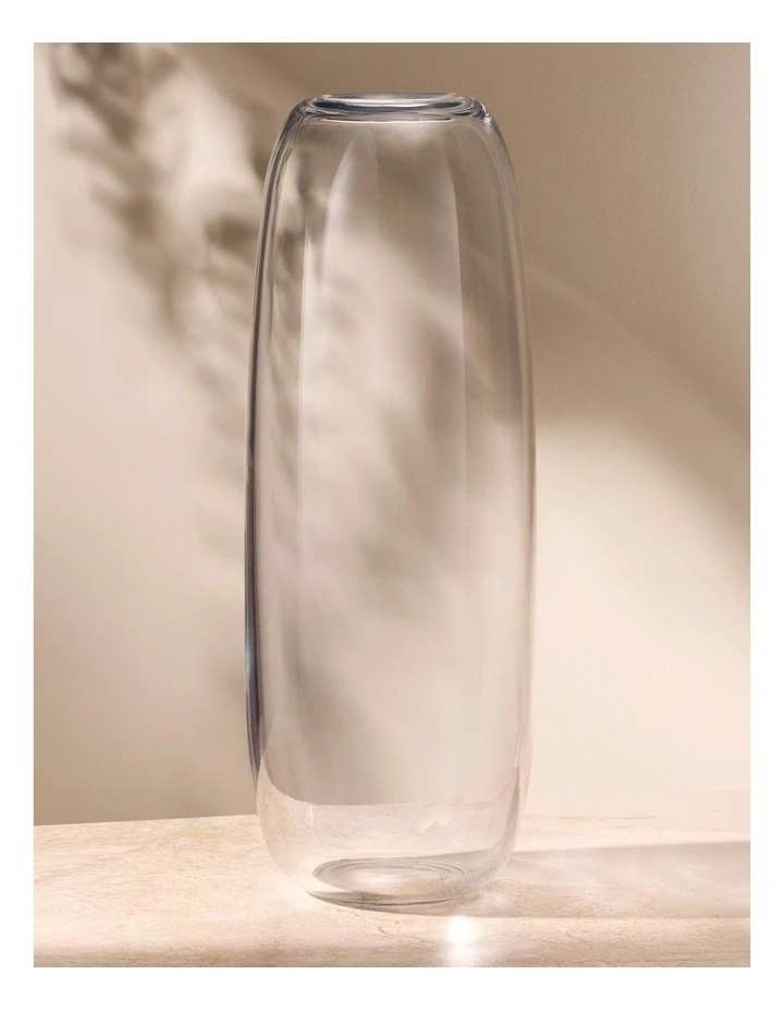 Juno Large Vase 34cm in Clear image 3