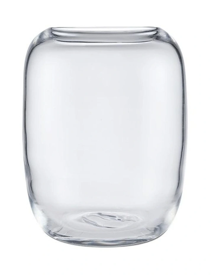 Juno Medium Vase 23cm in Clear image 1