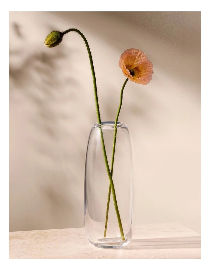 Juno Small Vase 19cm in Clear image 3