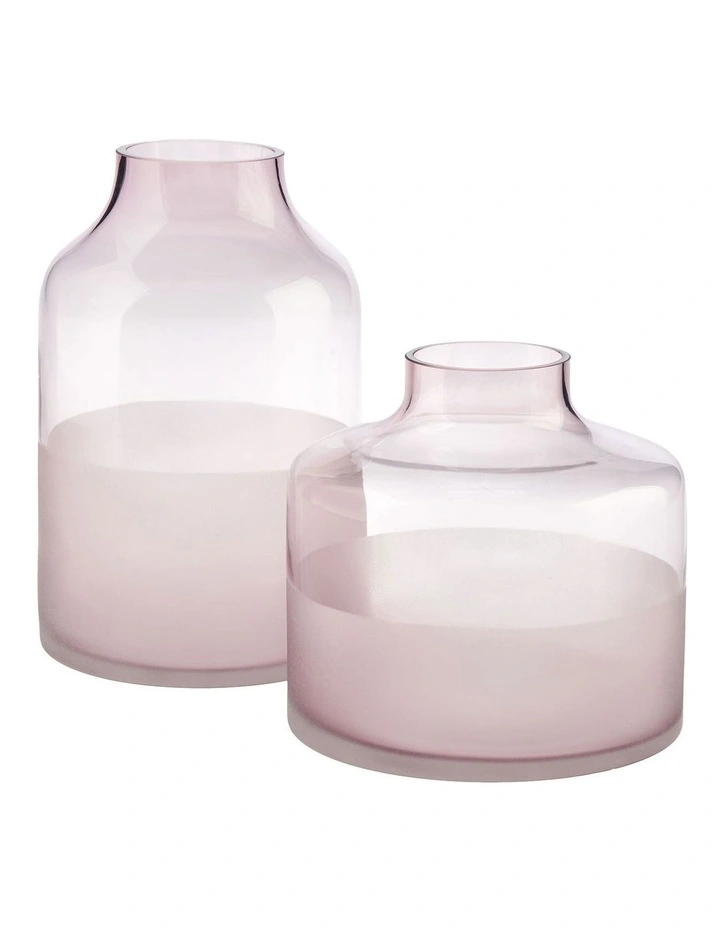 Daphne Vase 16cm in Pink image 2