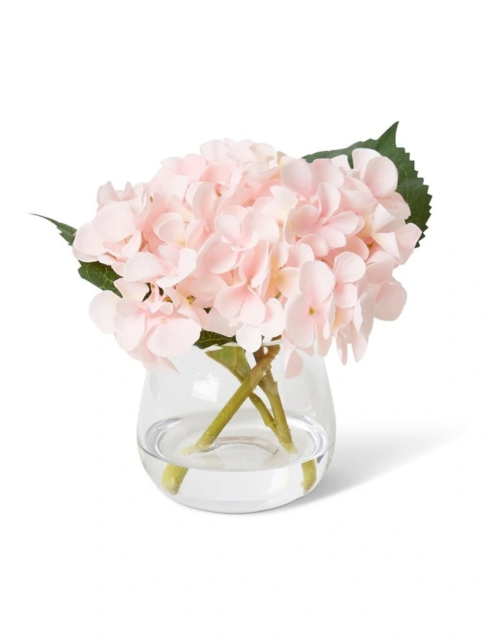 Hydrangea Alma Vase 20cm in Pink image 1