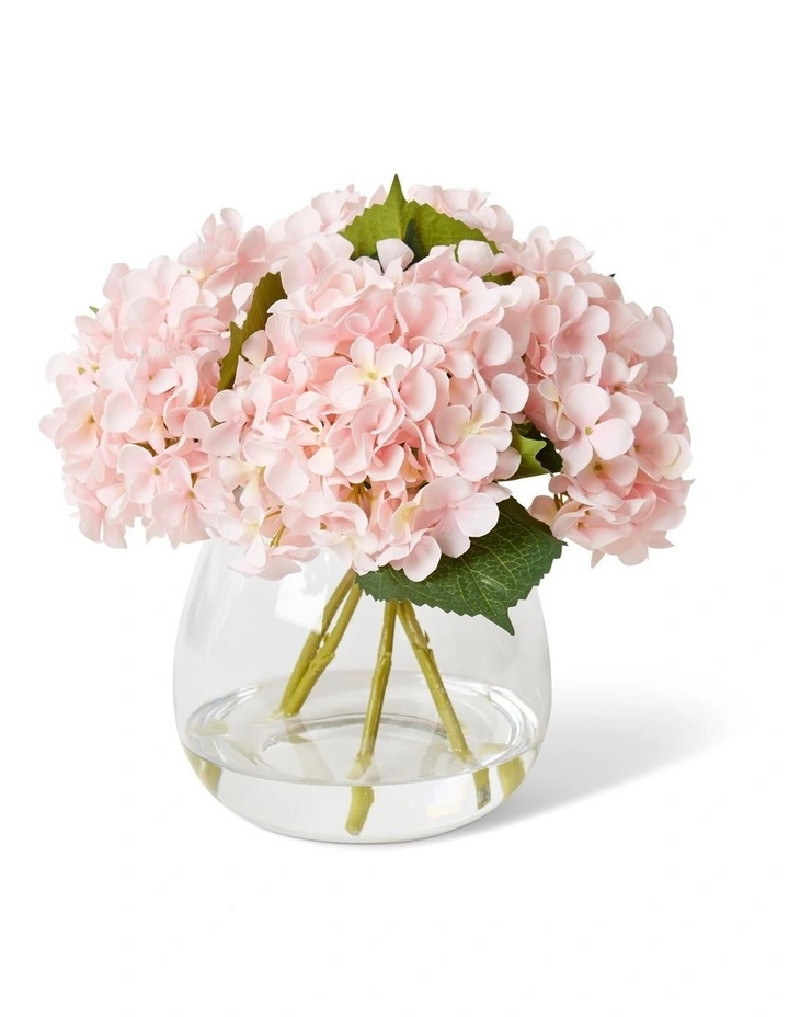 Hydrangea Alma Vase 40cm in Pink image 2