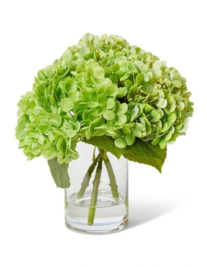 Hydrangea Mix Green Small in Green/Clear 29 image 1