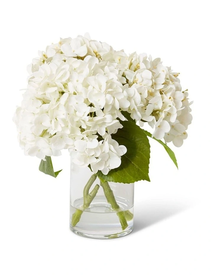 Hydrangea Mix White Small White/Clear 29 image 1