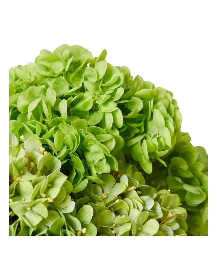 Hydrangea Mix in Green/Clear 39cm image 2