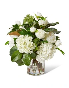 Garden Mix in White/Clear 55cm