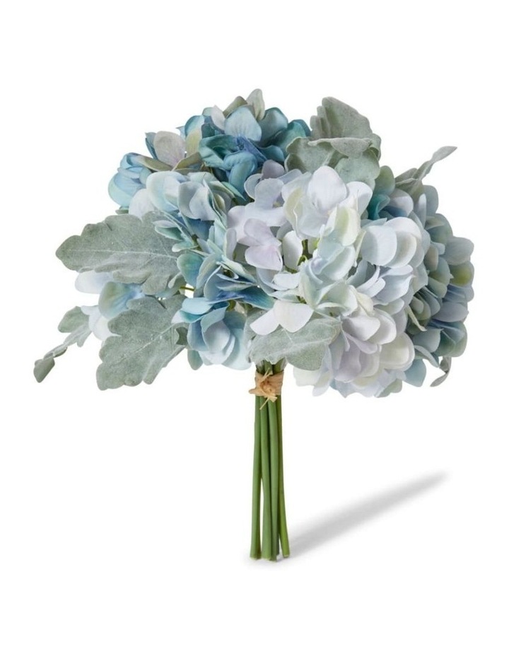 Hydrangea Alicme Bouquet in Soft Blue 28cm image 1